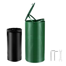 Dog Poop Trash Can with 50 Liner Bags, 11.5 Gallons Outdoor Dog Waste Bin with Lid & Liner Clip for Pet Waste Station Dog Poop Trash Can with 50 Liner Bags, 11.5 Gallons Outdoor Dog Waste Bin with Lid & Liner Clip for Pet Waste Station